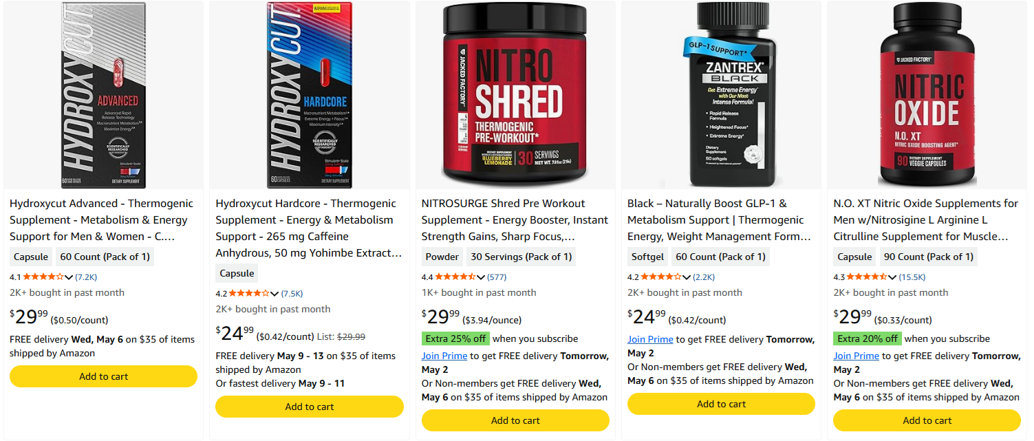 Instant Knockout - Fat Burner Weight Loss Shredding Formula - All Natural Ingredients